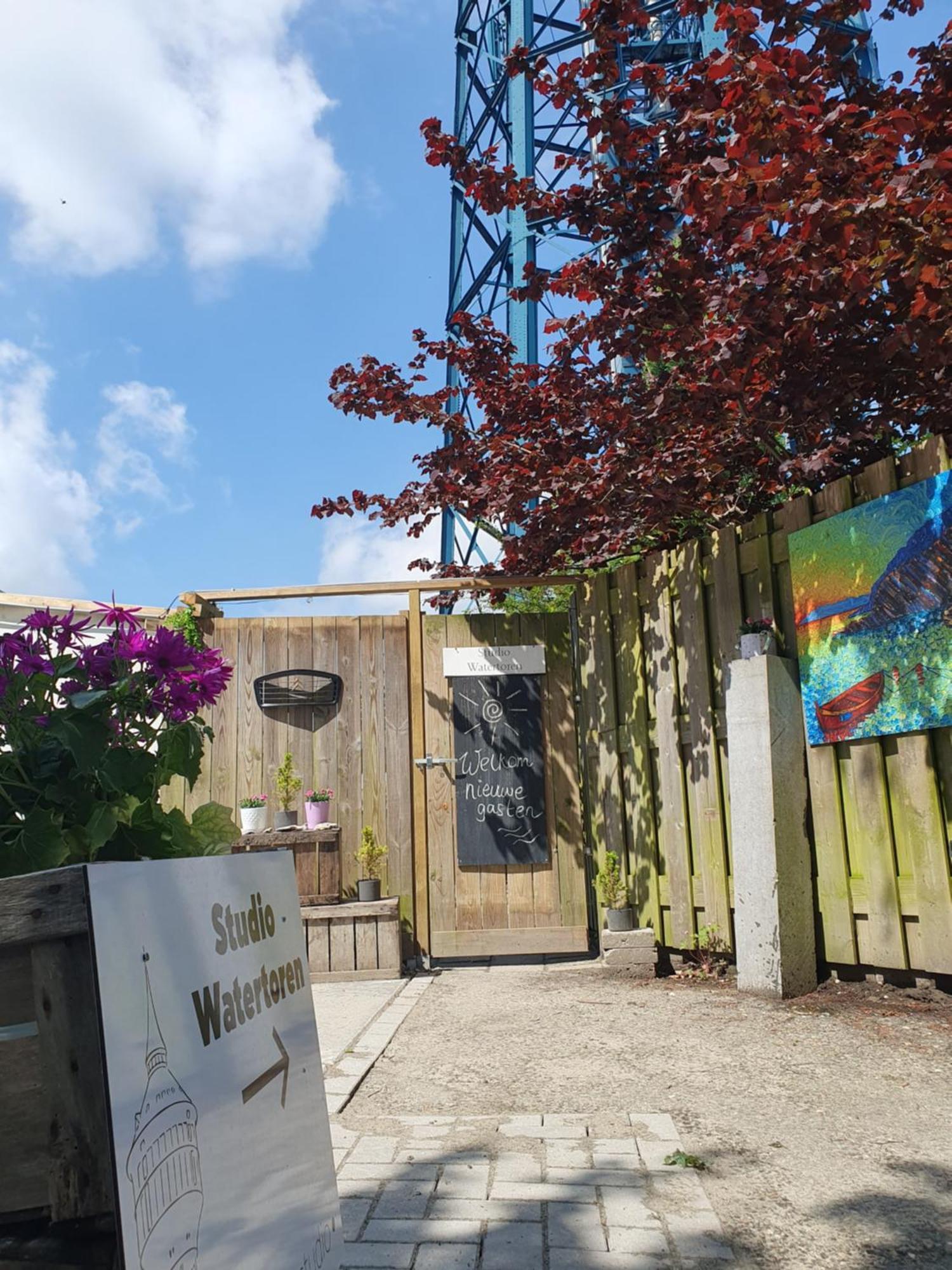 Studio Watertoren Met Tuin En Gratis Parkeren Goes Buitenkant foto